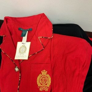 Ralp Lauren-Brand new red pajamas. Long sleeves and long bottoms.